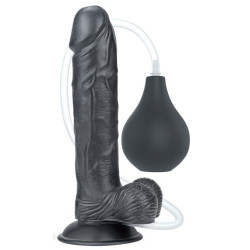 Squirting Gode éjaculateur Squirt 20 x 4.5cm Noir